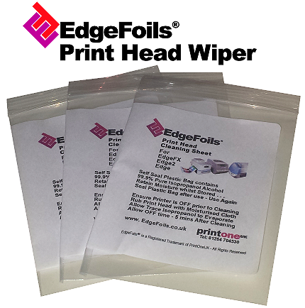 EdgeFoils® Print Head Wiper